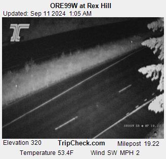 Traffic Cam ORE99W at Rex Hill